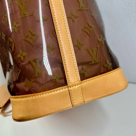 Louis Vuitton Cabas Ambre GM Brown Monogram Bag with Pouch - Picture 13 of 16